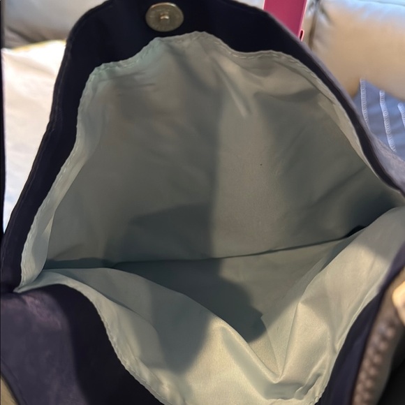 Baggallini Blue Messenger Bag Durable Everyday Essential - Picture 6 of 7